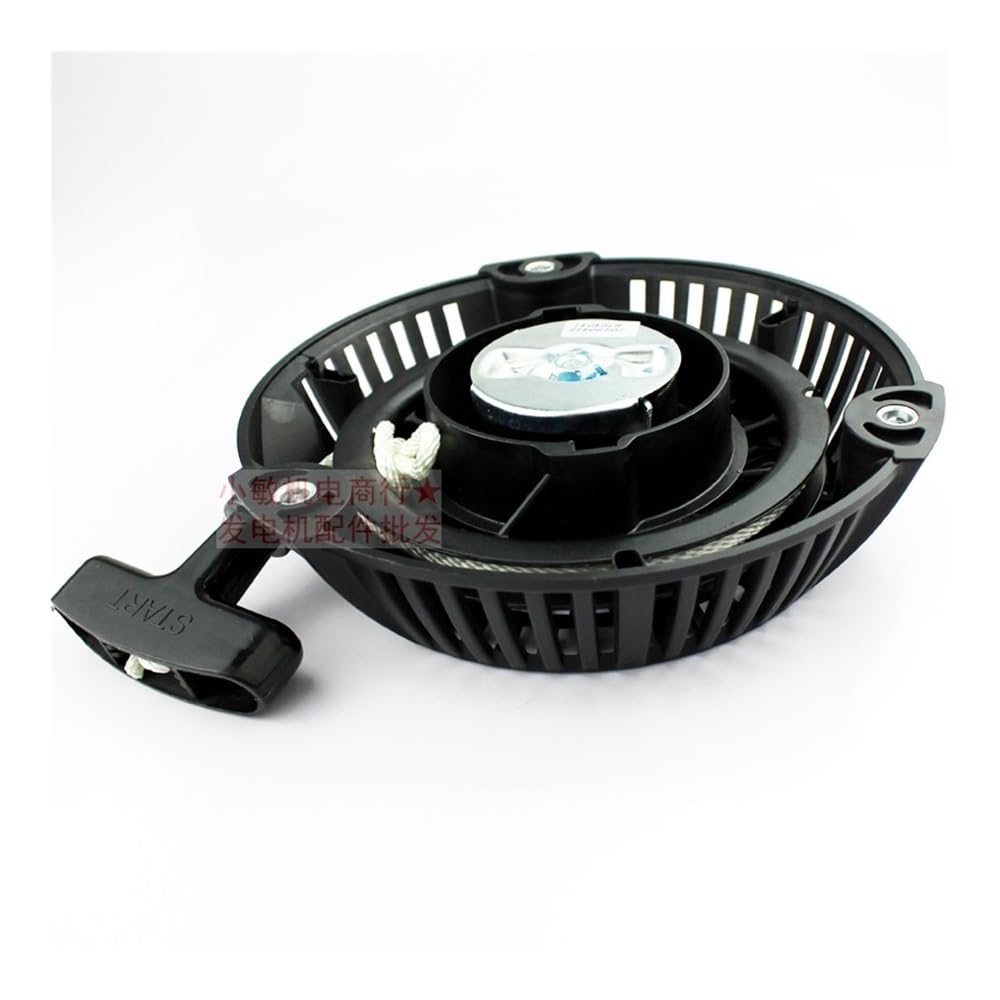 GP160 Recoil Starter Fit For GP200 Engine WL20XH WL30XH Water Cover Rewind Spring Pawl Pulley Handle Gripe Rope Assembly
