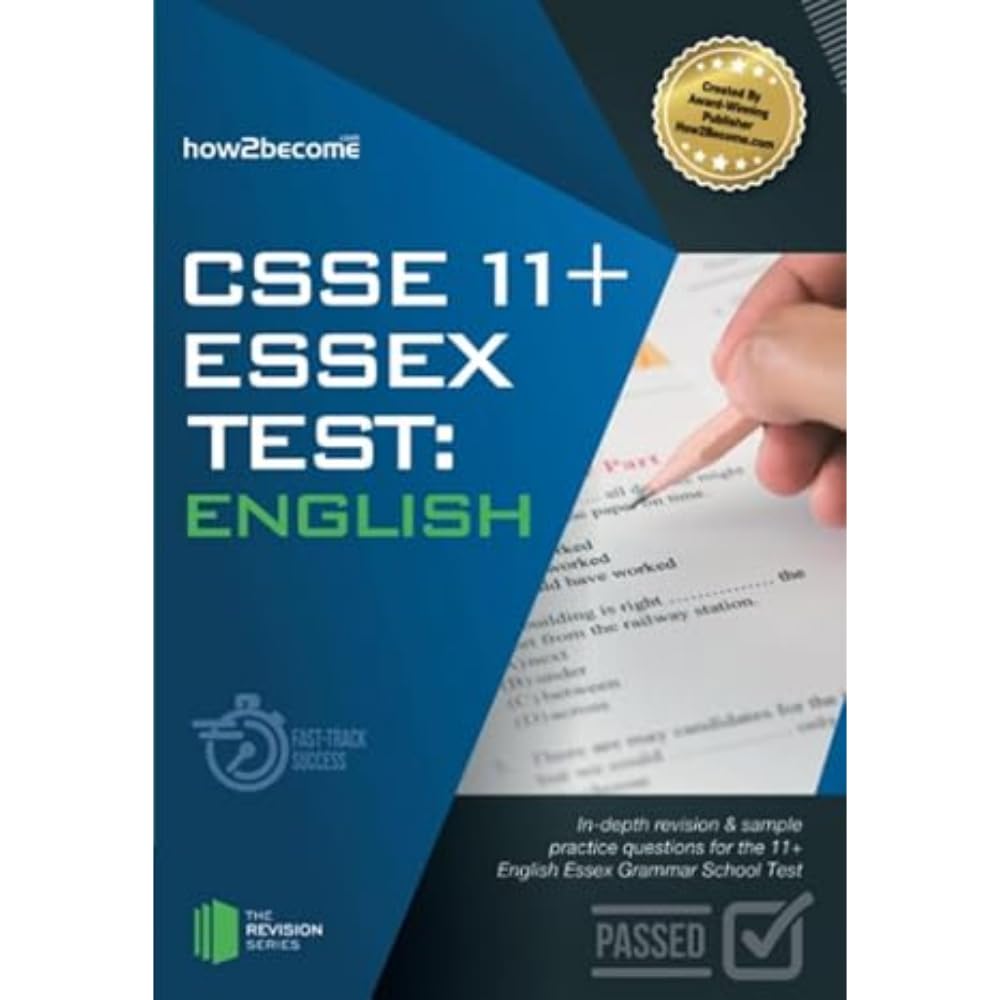 CSSE Ess** 11+ Test: English: In-depth Revision. How2become**