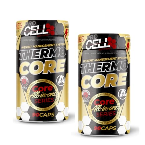 ProCell ThermoCore | PACK x2 UDS | Quemagrasas para Adelgazar - Suplemento Alimenticio para la Pérdida y Control de Peso y Adelgazamiento - Control del Apetito y de Lípidos en Sangre