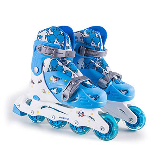 YSCYLY Patines Roll & Play,Ruedas en línea Full Flash Pulley Shoes,para NiñOs Jouvenes Y Adolescentes Mujer Y Hombre