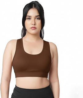Shoppy Villa - Sports Bras for Women | Gym Bras for Women Workout | Yoga, Camisole Bra, Lighty Padded Cup Bra with Full Co... Price In India