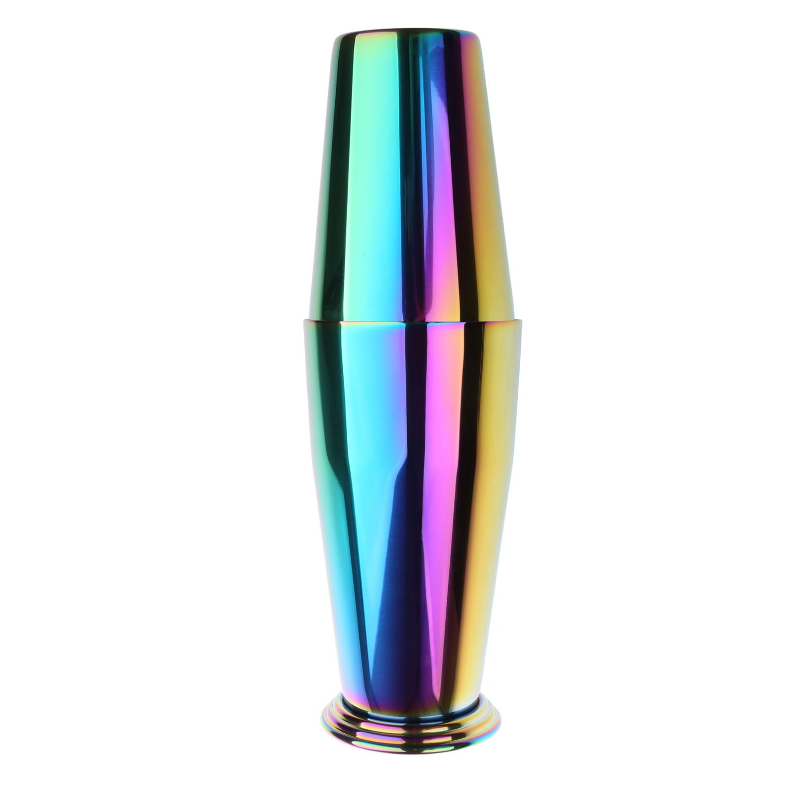 Xinsheinelry Premium Cocktail Shaker Set Two-Piece Shaker Set Drink Stainless Steel 2 Colors to Choose Cocktail Golden Colorful Stainless Steel Dishwasher Safe