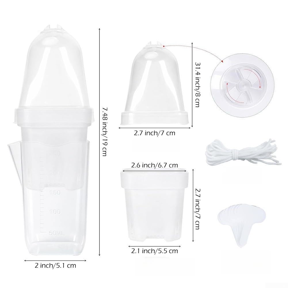 Lot de 10 pots de propagation en plastique transparent avec dôme d'humidité réglable, pour boutures et plantes grasses, avec étiquettes pour plantes