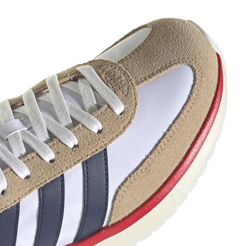 adidas Herren Run 70S 2.0 Shoes, FTWR White/Dark Blue/Warm Sandstone, 40 2/3 EU – Ansicht 6