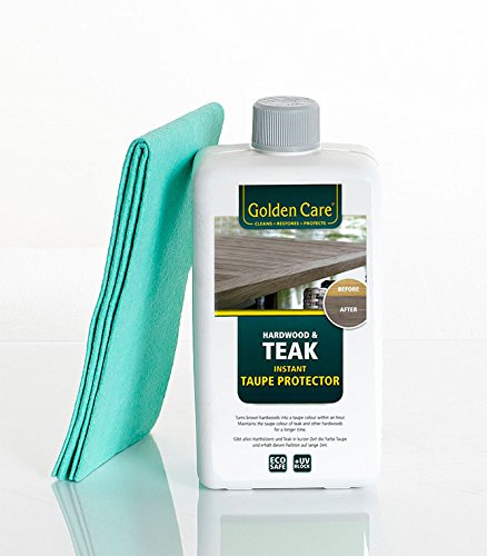 Preisvergleich Produktbild Golden Care Teak Instant Taupe Holz Holzschutz Holzpflege für Gartenmöbel