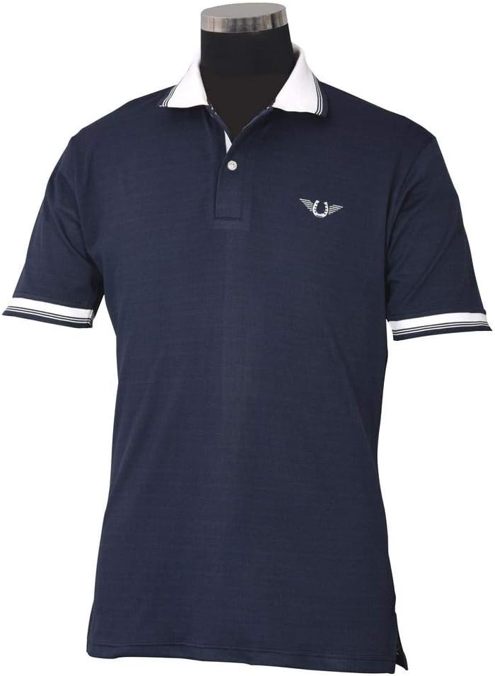TuffRider Men's Mark Short Sleeve Polo Sport Shirt