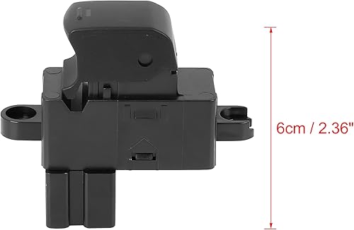 Miniatura 6 de X AUTOHAUX Interruptor de elevalunas eléctrico del lado del pasajero delantero 25411-BR00A Reemplazo para Nissan Qashqai 2012