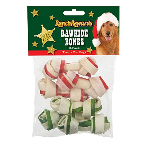 Ranch Rewards Holiday Rawhide Bones — Festive Treats For Dogs, 2