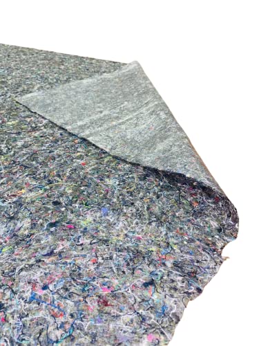 Miniatura 5 de Nespoli Fieltro Absorbente Con Plástico Protección, 3 M , 180 Gr M Para Trabajos De Pintura, Bricolaje, Manta Para Suelo, Antideslizante E Impermeable