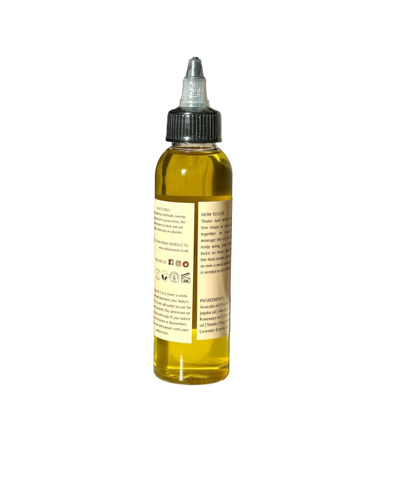 Kids Hair Growth Oil - Hair Growth Elixir, Clear, 120 ml (Pack of 1) - Image 3