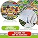 Oriate Kids Toy Dream Mat Monster Truck Activity Playmat, Multi Color Parent-Child Interaction Game Rug, Ideal Children's Educational Floor Mats for Monster Cars Construction Truck Toys 552-M