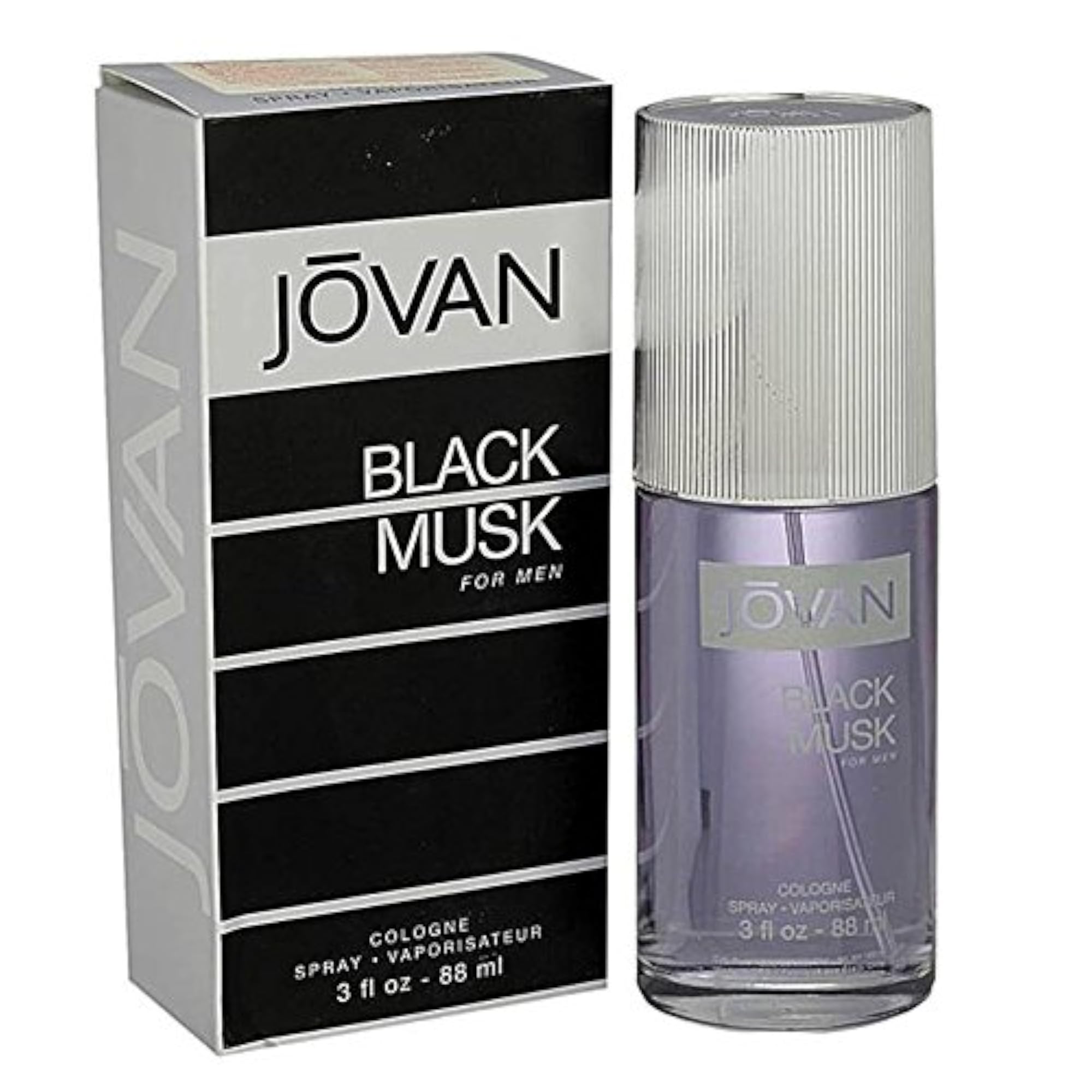 Jovan Black Musk Eau de Cologne for Men, 88ml