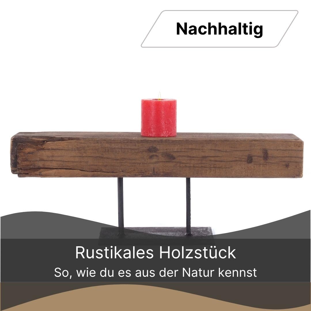 DESIGN DELIGHTS RUSTIKALER Vintage KERZENSTÄNDER Castle 60
