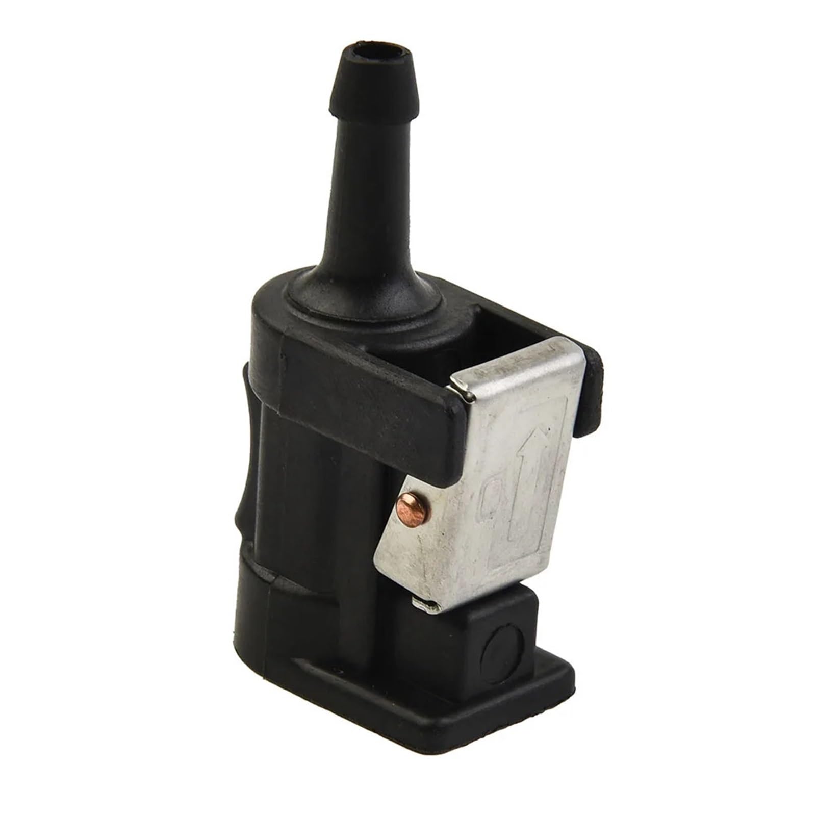 Ricambi auto Parti connettore linea carburante 3,3x2,1 cm maschio femmina raccordi in plastica neri per motore fuoribordo