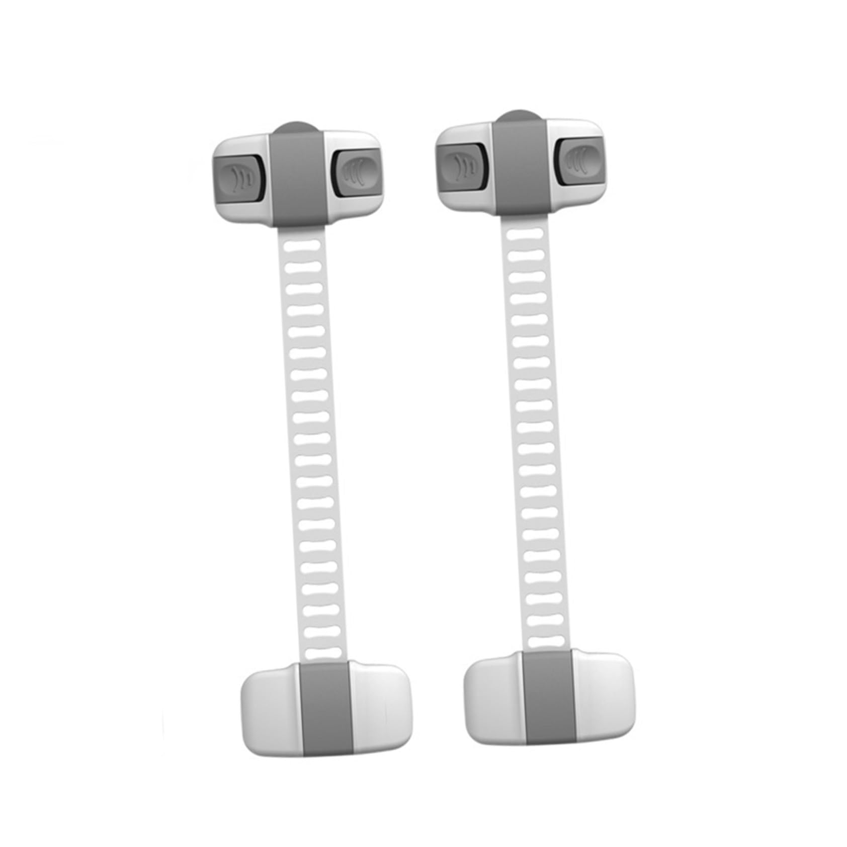 VICASKY Cerradura de Seguridad Infantil para Armarios y Nevera, 8 Piezas de Plástico Abs, Diseño Fácil para Adultos, Protección Segura para Bebés y Niños