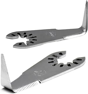 Cold Knife Blade Windshield Removal Auto Glass Cut Out Knife Bent Blade Compatible with Craftsman Dewalt Jobmax, Makita Milwaukee Porter Cable Removing Tool Parts 2PK