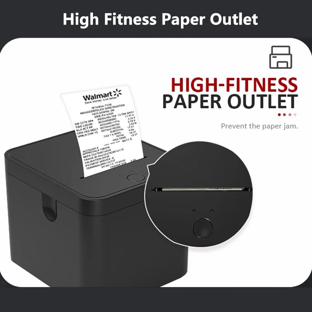 Stampante Termica POS Da 58mm Per Ricevute - Taglierina Automatica, USB, Compatibile Con Windows/Mac/Linux - Foto 8