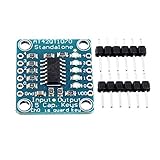 - No se necesita microcontrolador aquí, solo use 1.8 a 5.5VDC fuente de alimentación para conectar hasta 5 almohadillas conductoras a los 5 pasadores izquierdos
