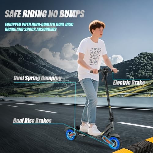 Electric Scooter for Adults, 1200/1600/5000/5600W Dual Motor