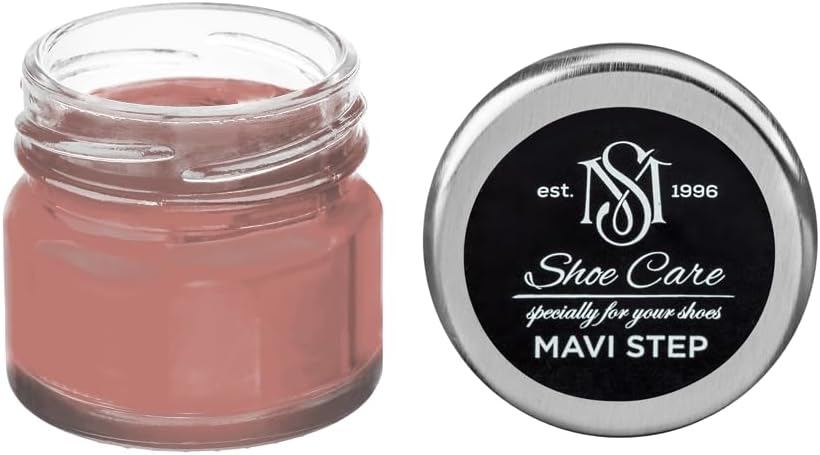 Suede & Nubuck Cream - NCS S 3030-Y90R Darkest Palisander Red - Color Renovator & Suede Conditioner for Velvet Texture by MAVI STEP - 1.70 fl oz / 50 ml