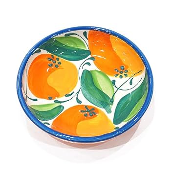 スペインのお皿　限定品 Amazon.co.jp: スペイン陶器 SPL-PL4611OR 深皿 小 オレンジ