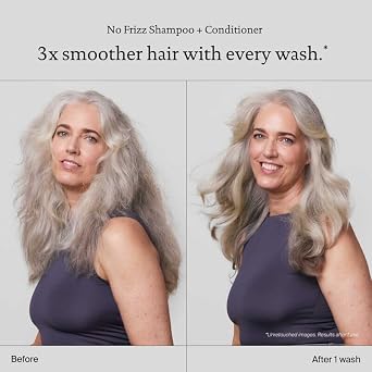 Living Proof Frizzy Hair Starter Kit - Travel Size No Frizz Shampoo, Conditioner, Smooth Styling Cream and Advanced Clean Dry Shampoo ($70 value)