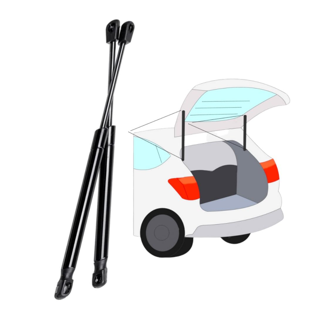 ZHAOBPP Heavy Duty Rear Tailgate Gas Struts - Hydraulic Boot Lift Support Struts for Benz Classe GLE (W166) 2015-2018(OEM-1669801964)-62.5cm Vehicles, Adjustable Telescopic Trunk Damper Kit