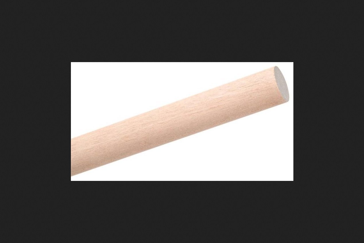 3/16 X 48 Hardwood Dowels 6403U [Set of 25]