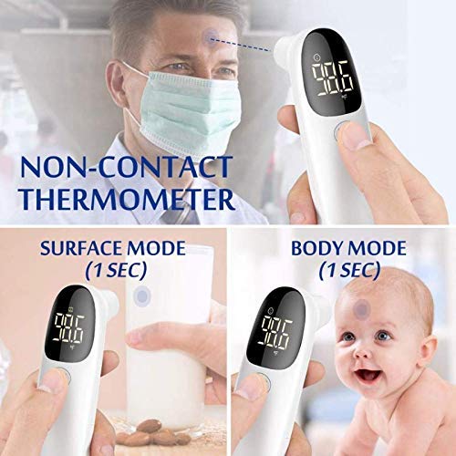 Infrared Thermometer - Non Contact Thermometer - Digital Thermometer for Kids and Adults - Temperature Gun