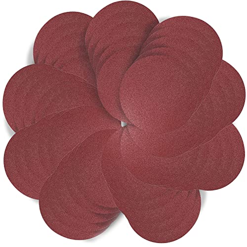 Utoolmart ディスクペーパー サンダー サンディングディスク サンドペーパー ダブルアクション マジック ペーパー 研磨 やすり 電動サンダー用 サンディングパット 木工用 ランダムアクションサンダー用 サンディング 研磨 サンダー用紙やすり丸型 #60 工木工生地研磨用 9インチ 外径 217mm 10枚