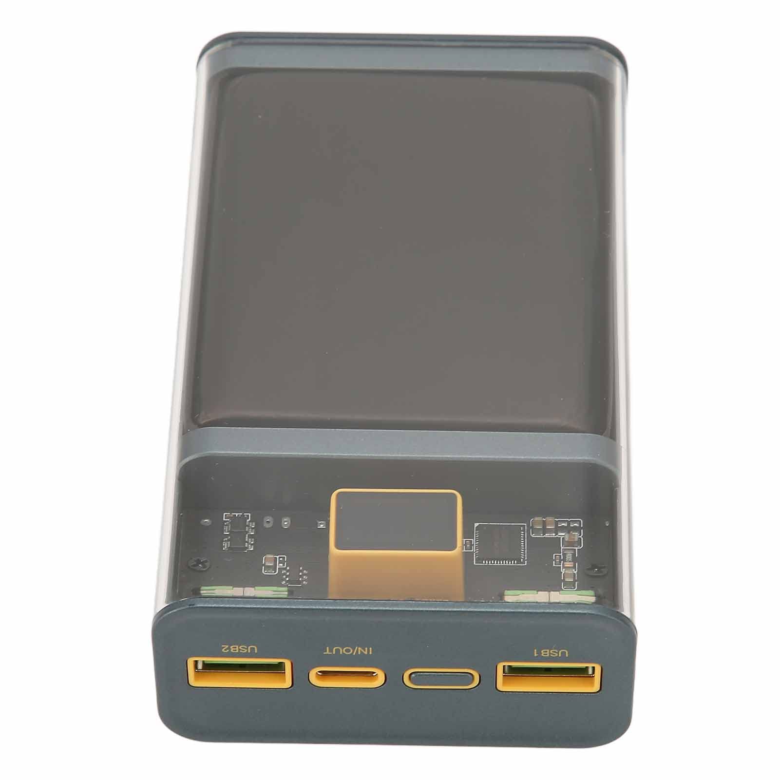 Cocoarm 20000mAh Power Bank, Trasparenza Totale PD20W 22.5W (E39B 20000