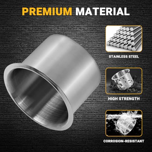 Portavasos universal de acero inoxidable para vehículo miniatura 4