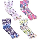 Mukum 4 Pairs Gardening Sleeves Arm Protection for Women with Thumb Hole Sun Sleeves Cooling Arm Sleeves for Women Men Outdoor
