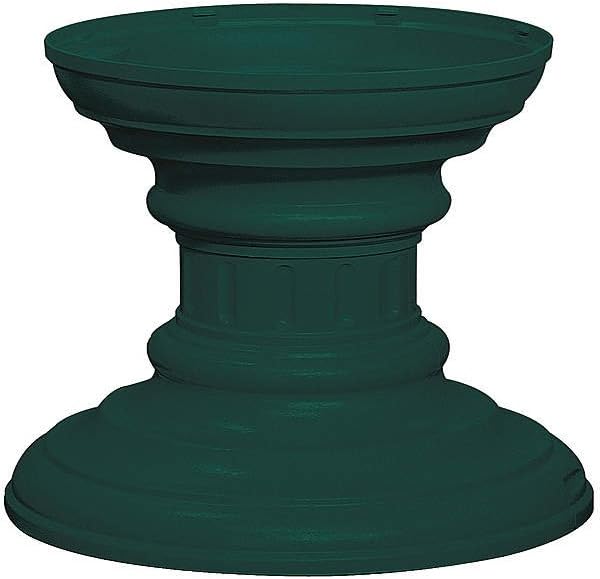 Salsbury Industries 3386GRN Regency Decorative Pedestal Cover Short, Green