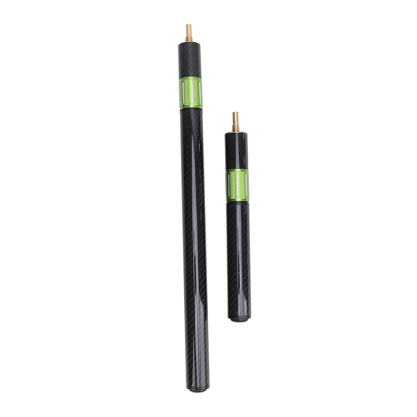 FILFEEL Snooker-Queue-Verlängerung, Billard-Queue-Verlängerung, Kohlefaser, 17 Zoll Bis 9 Zoll, Ausziehbar, Stabile Kontrolle für Pool-Spiele, Hergestellt aus Hochwertiger Kohlefaser