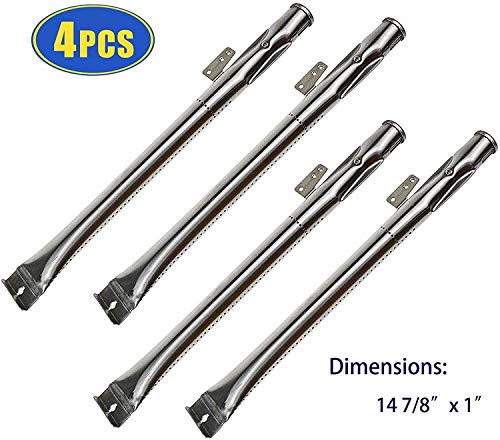Grill Repair Kit For Nexgrill 720-0830H, 720-0783E, Kenmore 720-0830A, 122.33492410 Replacement Parts, Stainless Steel Burner Tubes, Heat Plates And Igniter Electrodes For Bhg Grill 720-0783H, 4 Pack #TOP1