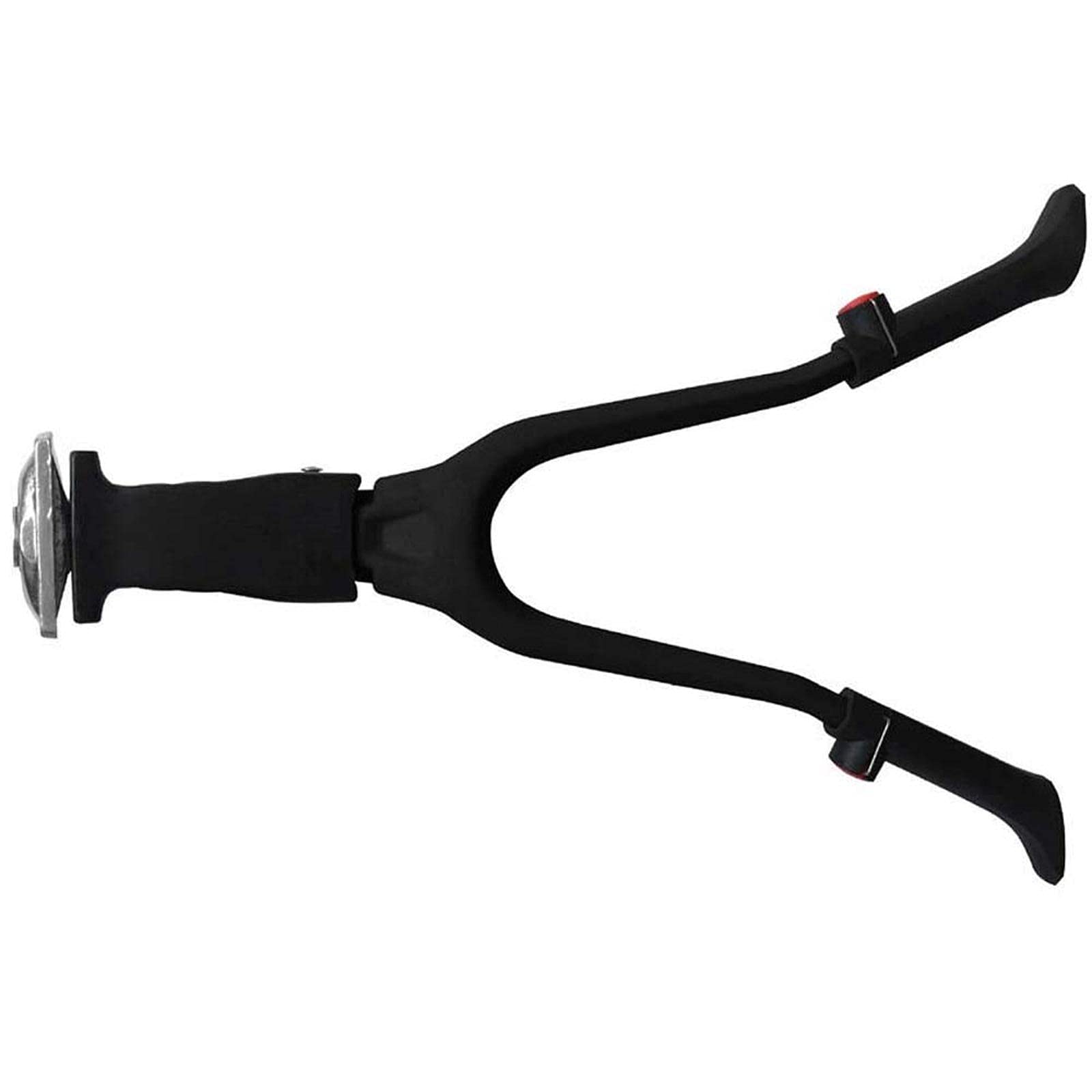 Béquille pour entretien de vélo pliable à double pied et fixation centrale