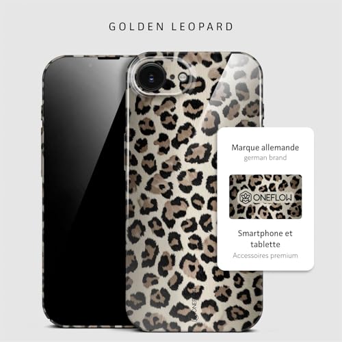 Coque iPhone 16e anti-rayures fine léopard ONEFLOW pour caméra - 4