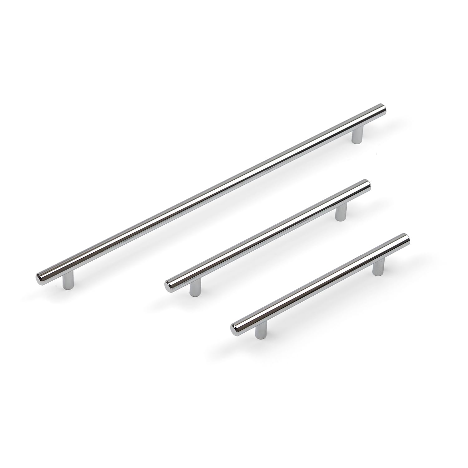 Handle & Home 160mm Polished Chrome Bar Handle Cabinet Handle Drawer Cupboard Hardware