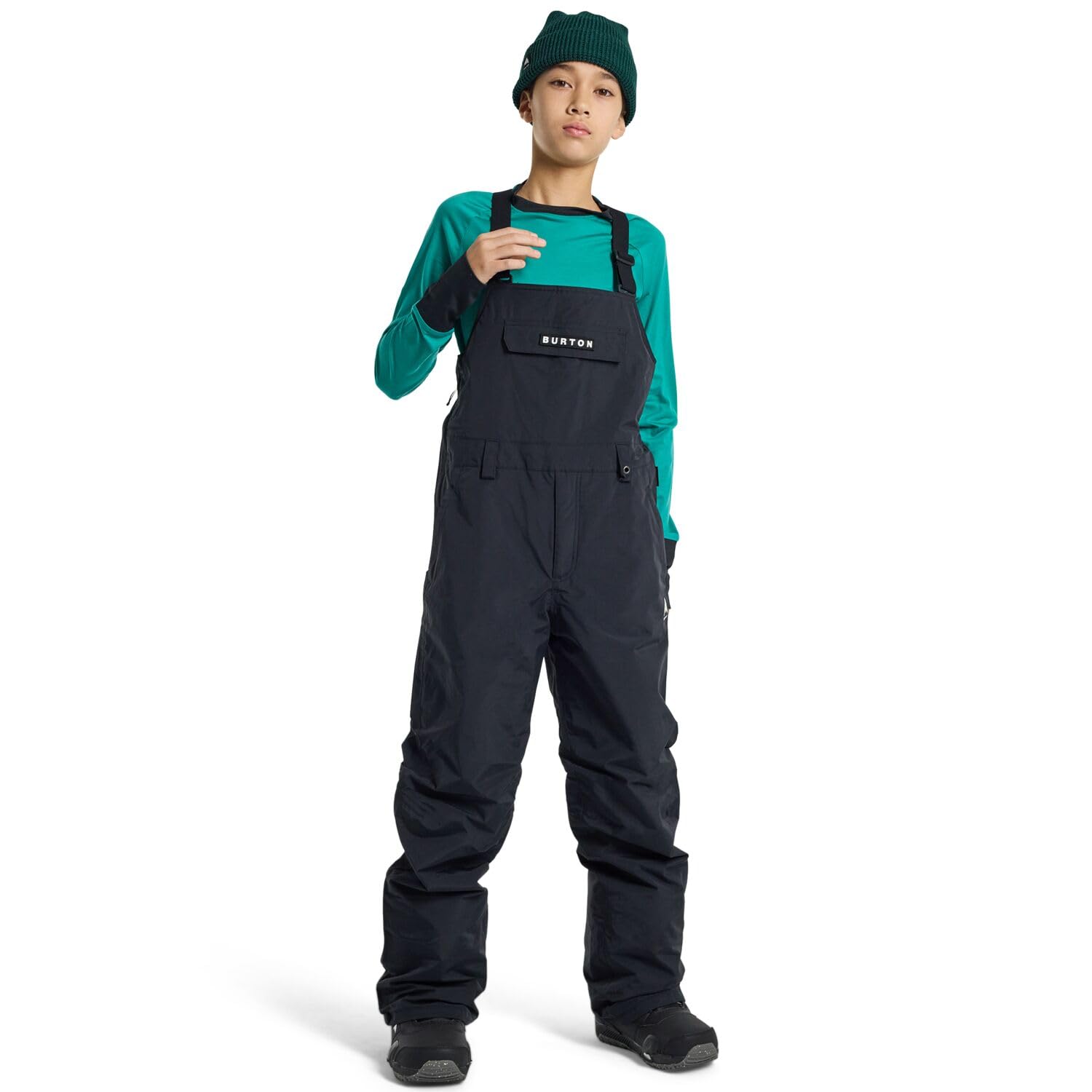 Burton Skihose/Snow Kids' Skylar 2l Bib Silver Sconce Jungen – Grau