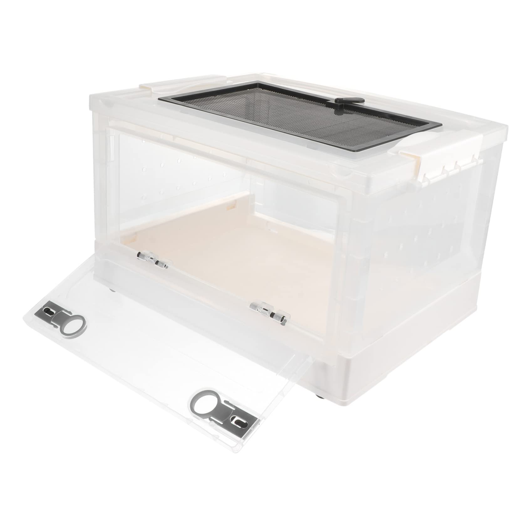 MILISTEN Jaula para Roedores 1 Juego terrario casa Hamster casita Hamster Animal Jaula de hámster Caja de Control de Temperatura Jaula para Mascotas casa de hámster el plastico