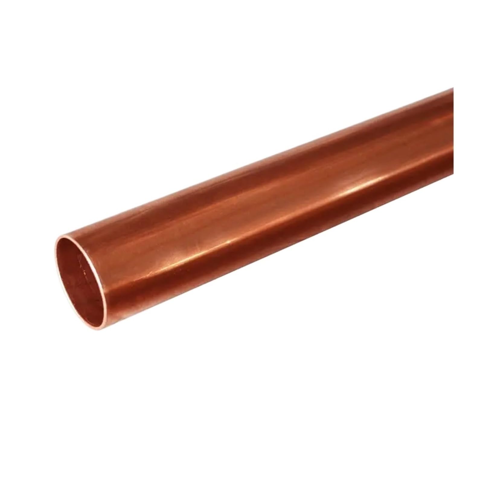 1 tubo de cobre T2 de 42 mm OD 39 mm de diámetro interior de 1,5 mm de grosor de pared, tubo de cobre hueco capilar de 245 mm de longitud