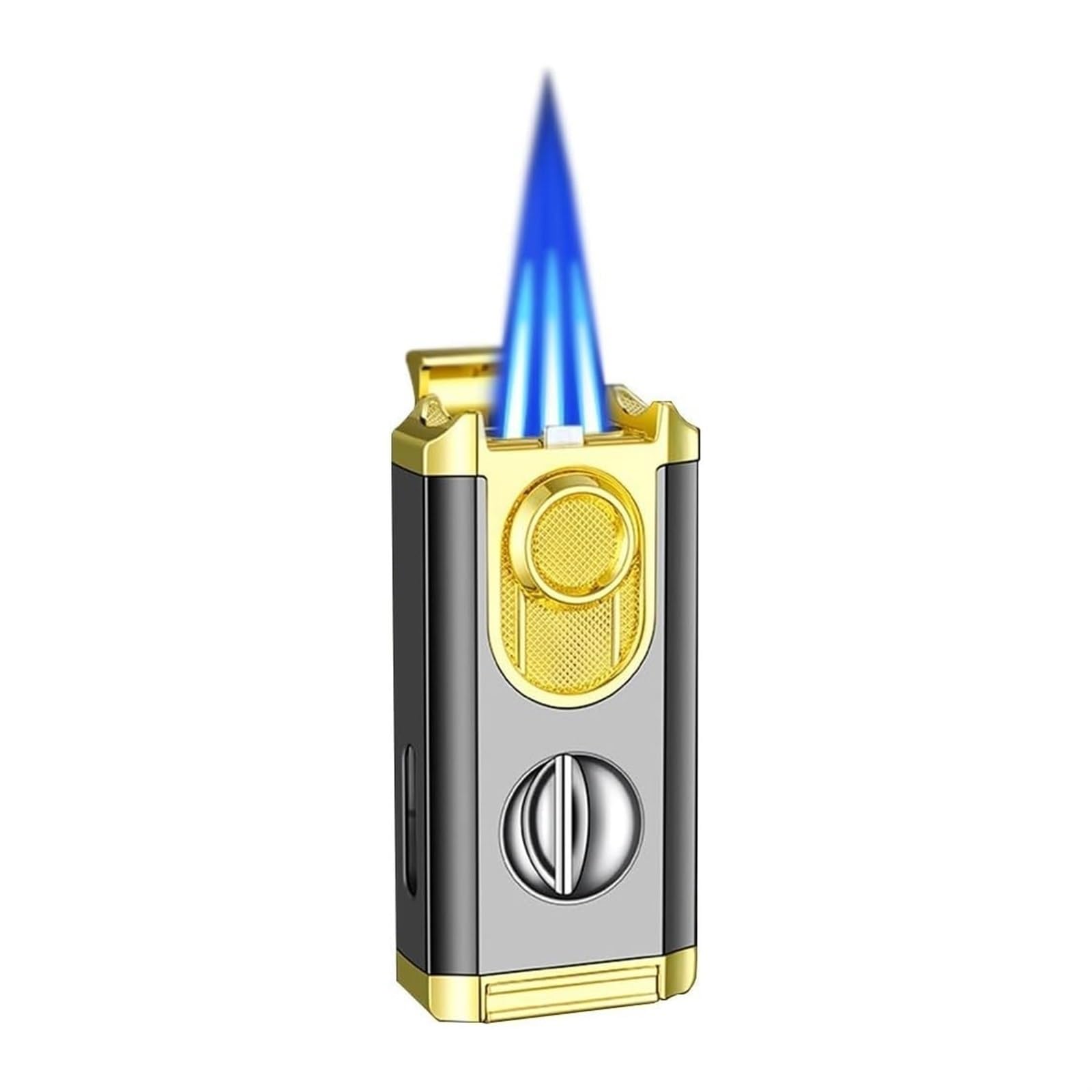 Encendedor multifunción de metal recargable para barbacoas en exteriores