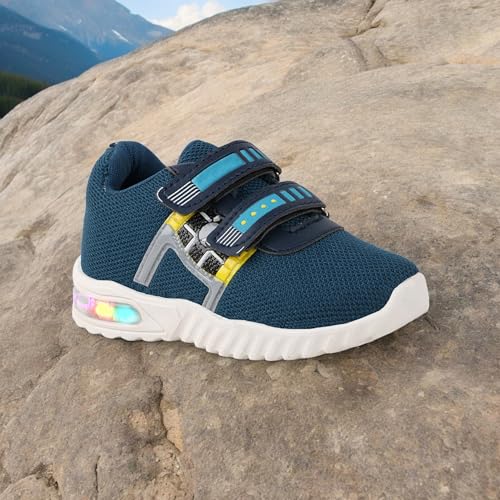 Image of LEVOT Hunter-3 LED Light Slipon Casual & Running Shoes for Boys & Girls