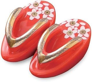 CtoC Japan 03-696315 Mini Zori Sandals, 1.5 x 0.8 x 0.6 inches (3.8 x 2 x 1.6 cm)