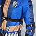 Generic Blue Jumpsuit Men Role Play Costumes Soldier Halloween (Women-Blue, X-Large)