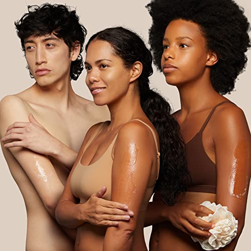 Ogx 67558 Sensitive + Pink Sea Salt & Rosewater Sulfate-Free Soothing Body Scrub thumb #3