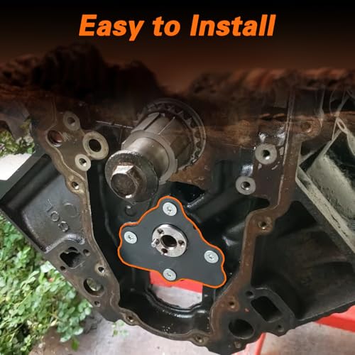Image of FUSCH Camshaft Retainer Thrust Plate Gasket with Bolt Kit Compatible with All GM LS LT Gen III IV V Engines LS LS1 LS2 LS3 LQ4 LQ9 4.8L 5.3L 6.0L 6.2L Replace# 12589016