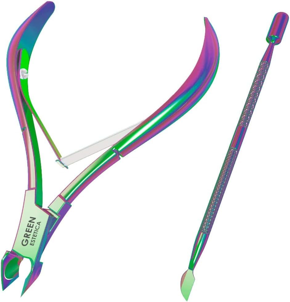 Professional Cuticle Trimmer &amp; Nippers, Stainless Steel Nail Care Tool