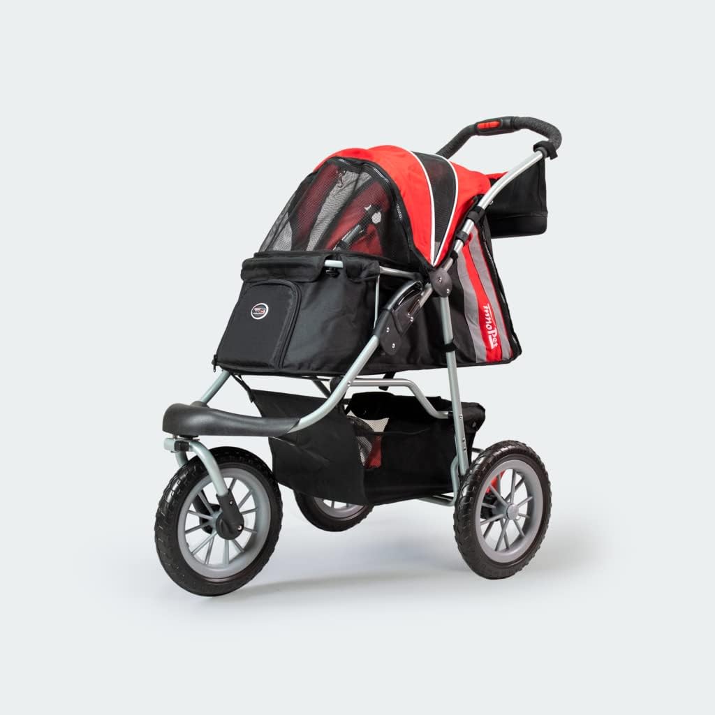 Cochecito Para Perros Innopet Buggy Comfort EFA ECO - Ruedas De 12 Pulgadas, Carga 25 Kg, Plegable